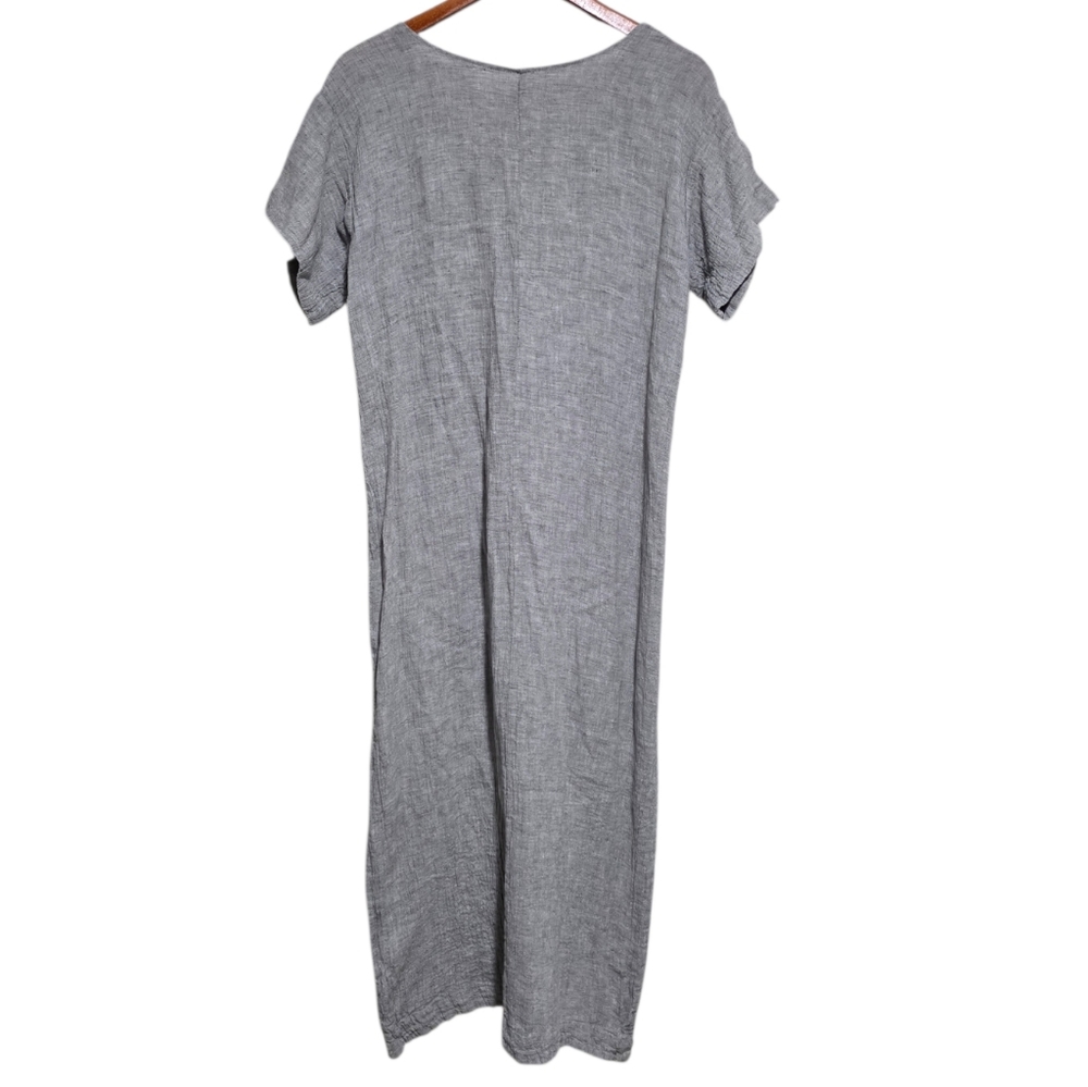Esby Erin Caftan in Light Grey Size Small